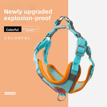 Adjustable Reflective Dog Harness and Leash Set